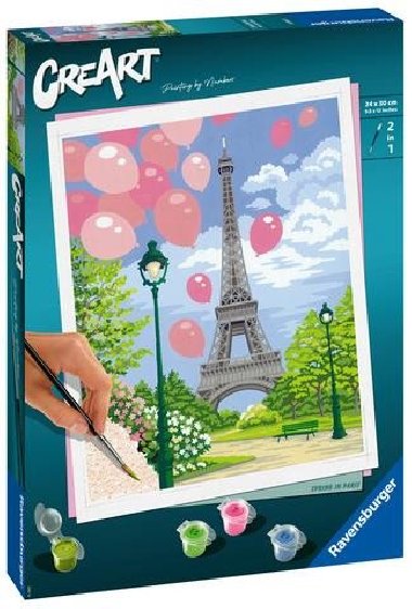 Ravensburger CreArt - Jaro v Paříži - neuveden