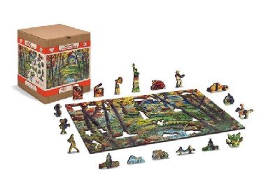 Puzzle Chalupa v lese 1010 dlk, devn - neuveden