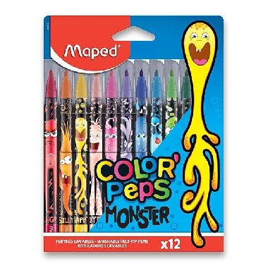 Maped Fixy Color Peps Monster 12 ks - neuveden