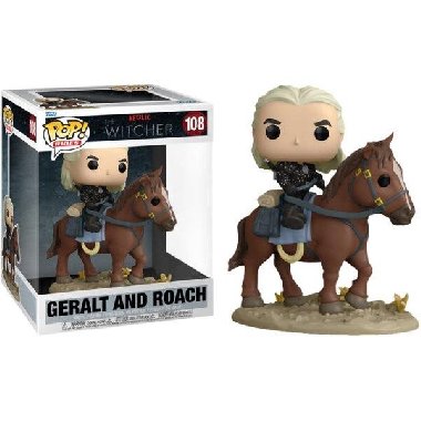 Funko POP Ride Deluxe: Witcher - Geralt on Roach (limited special edition) - neuveden