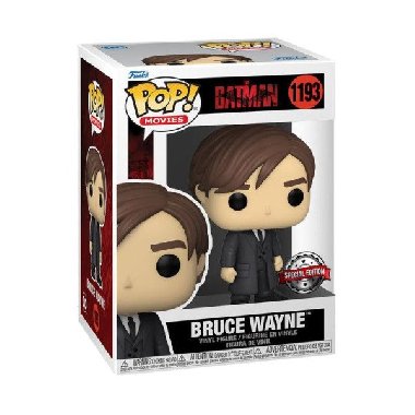 Funko POP Movies: The Batman - Bruce Wayne (exclusive special edition) - neuveden
