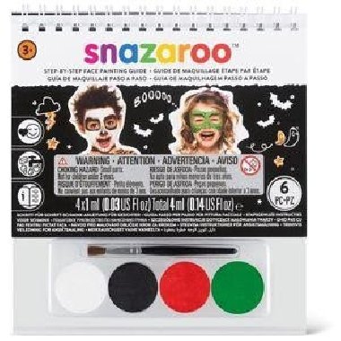 Snazaroo Barvy na obliej s postupem - Halloween - neuveden