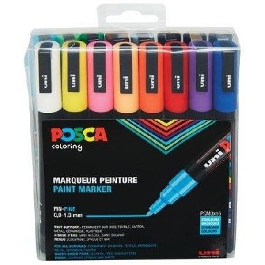 Posca Sada akrylovch popisova 0,9-1,3 mm - mix barev 16 ks - neuveden