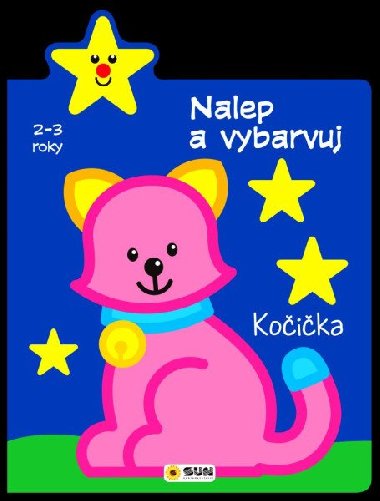 Koika 2-3 roky: Nalep a vybarvuj - neuveden