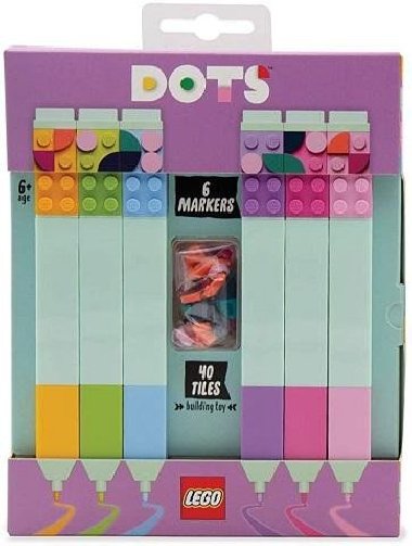 LEGO Dots Fixy 6 barev - neuveden