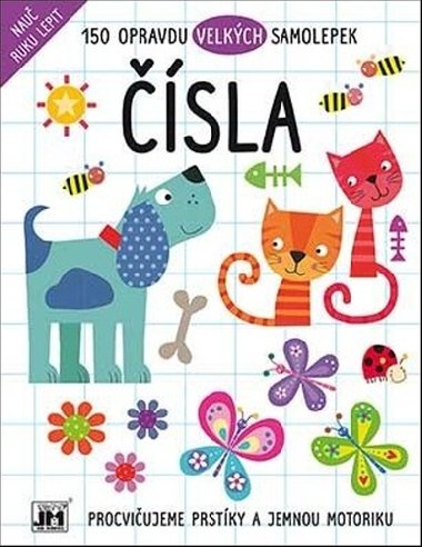 Nauč ruku lepit - Čísla - neuveden