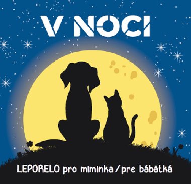 V noci Leporelo pro miminka / pre bbtk - 