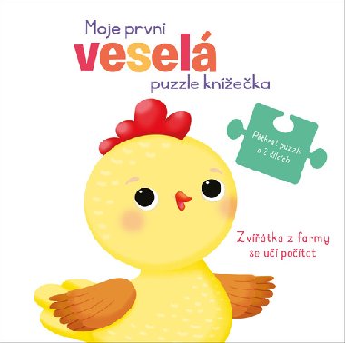 Moje prvn vesel puzzle kneka Zvtka z farmy se u potat - 