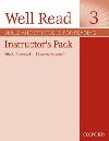 Well Read 3 Instructors Pk - Pasternak Mindy