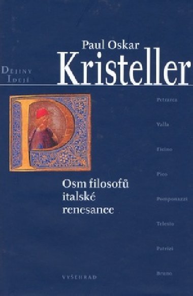 Osm filosof italsk renesance - Paul Oskar Kristeller