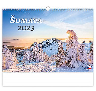 Kalendář nástěnný 2023 - Šumava - Helma