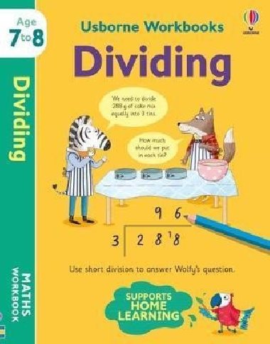 Usborne Workbooks Dividing 7-8 - Bathie Holly