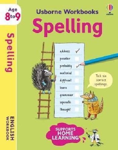 Usborne Workbooks Spelling 8-9 - Bingham Jane