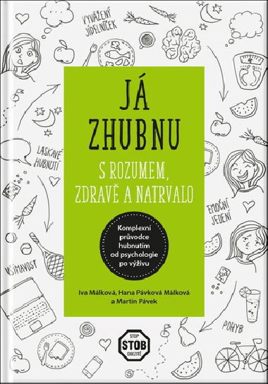 Já zhubnu zdravě a natrvalo - Iva Málková; Hana Málková; Martin Pávek