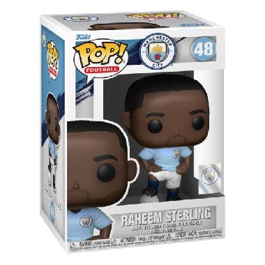 Funko POP Football: Manchester City F.C. - Raheem Sterling - neuveden