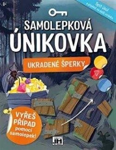 Samolepková únikovka - Ukradené šperky - Jiri Models