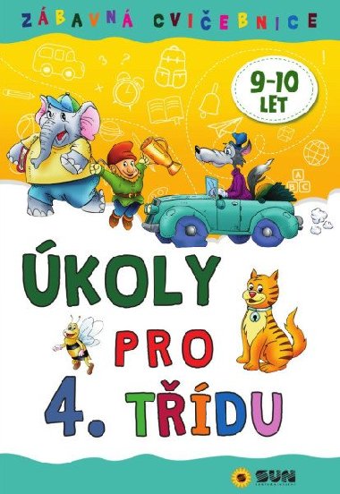 Zábavná cvičebnice Úkoly pro 4. třídu - neuveden