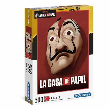 Clementoni Puzzle - La casa del Papel 500 dlk - neuveden