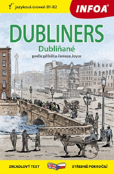 Dubliňané  Dubliners - zrcadlový text středně pokročilí (B1-B2) - James Joyce