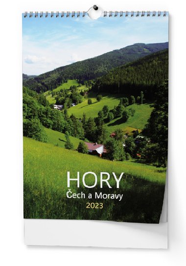 Hory Čech a Moravy 2023 - nástěnný kalendář - Baloušek