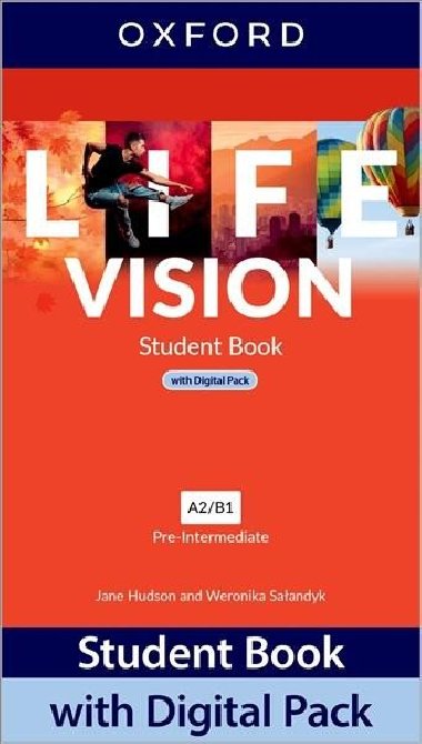 Life Vision Pre-Intermediate Students Book with Digital pack international edition - Hudson Jane