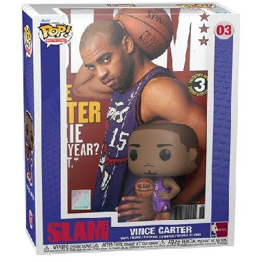 Funko POP NBA Cover: SLAM - Vince Carter - neuveden