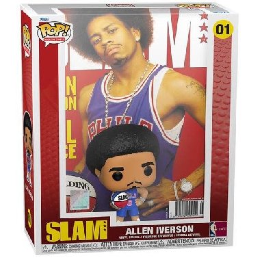 Funko POP NBA Cover: SLAM - Allen Iverson - neuveden