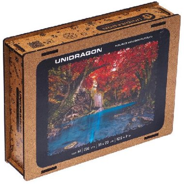 Unidragon devn puzzle - Erawan vodopd velikost M - neuveden