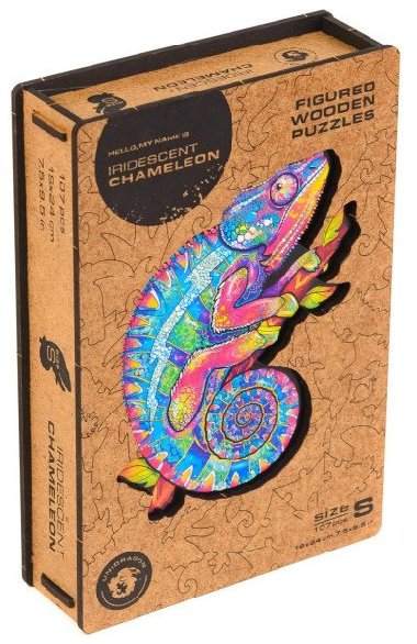 Unidragon devn puzzle - Chameleon velikost S - neuveden