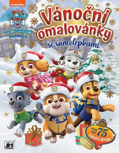 Vnon omalovnky se samolepkami - Tlapkov patrola - Jiri Models