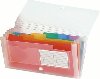 Crystal taka na dokumenty 260 x 140 mm PP - transparentn 7 kapes - neuveden