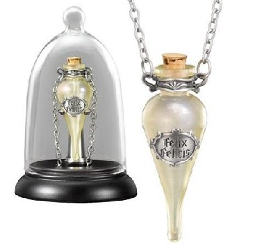 Harry Potter replika - náhrdelník Felix Felicis - Noble Collection