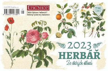 Herbe ze starch atlas 2023 - stoln kalend - Epigshop