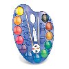PRIMO vodov barvy MAXI JUMBO 35 cm paleta 12barev + 2 ttce + bloba - neuveden