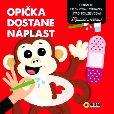 Opika dostane nplast - Malovn vodou - neuveden