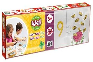 Čísla, barvy - Puzzle pro předškoláky - Jiri Models