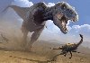 Pohlednice Lovc T-rex - 