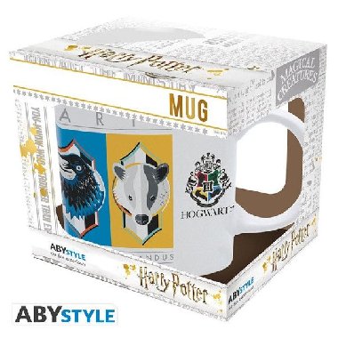 Harry Potter keramick hrnek 320 ml - House Crests Simple - neuveden