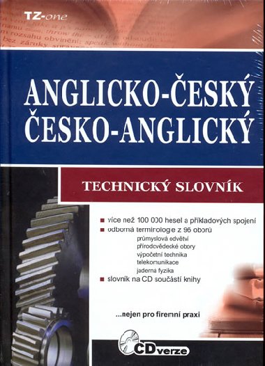 Anglicko-esk, esko-anglick technick slovnk + cd rom - 