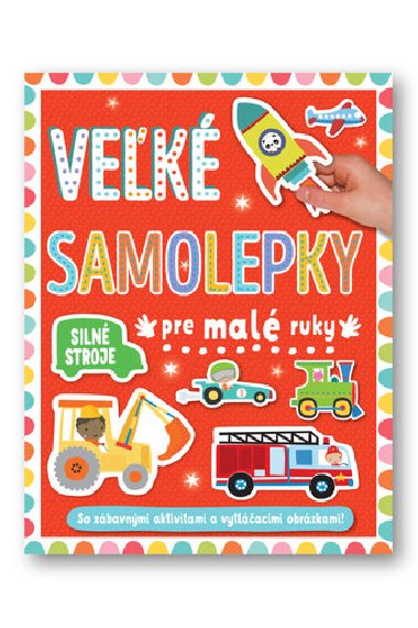 Vek samolepky pre mal ruky Siln stroje - 