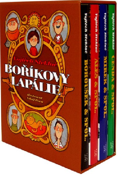 Komplet 4ks bokovy laplie - Vojtch Stekla; Adolf Born