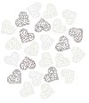 Devn srdka 2cm/hndobl mix 24 ks - neuveden