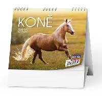 Stolní kalendář - IDEÁL - Koně 2023 - Baloušek
