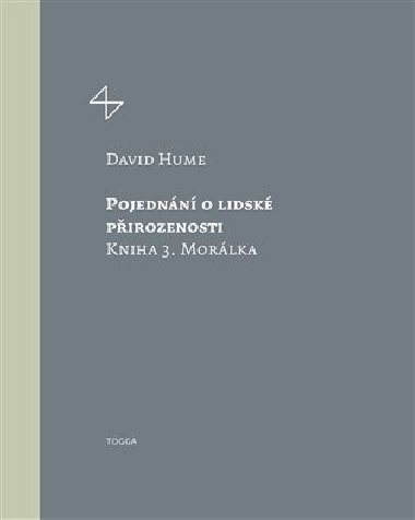 Pojednn o lidsk pirozenosti 3 - Morlka - David Hume