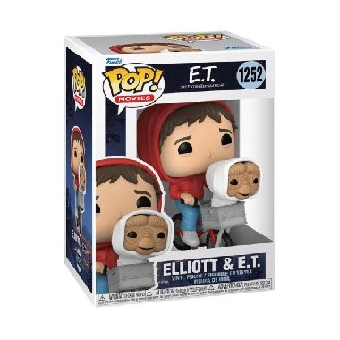 Funko POP Movies: E.T.- Elliot w/E.T. in Bike - neuveden