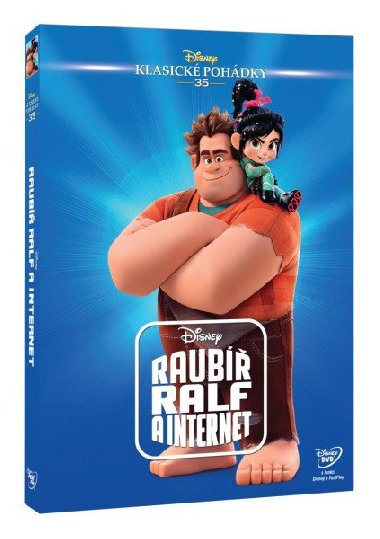 Raubíř Ralf a internet DVD - Edice Disney klasické pohádky - neuveden