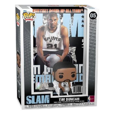 Funko POP NBA Cover: SLAM - Tim Duncan - neuveden
