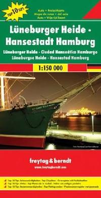 Lneburger Heide-Hansestadt Hamburg/Lunebursk vesovit,Hanzovn msto Hamburk 1:150T/automapa - neuveden