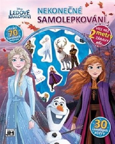 Nekonen samolepkovn - Ledov krlovstv - Walt Disney