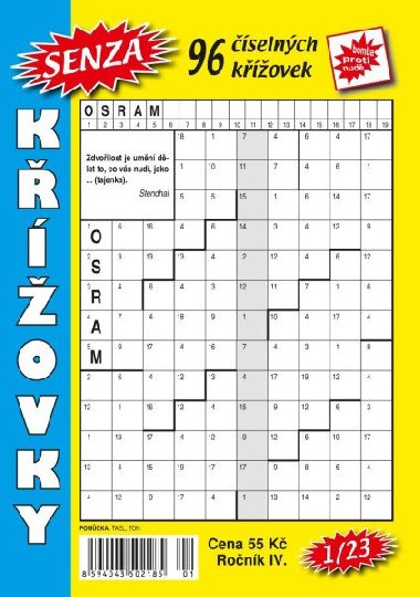 Senza seln kovky 1/2023 - neuveden